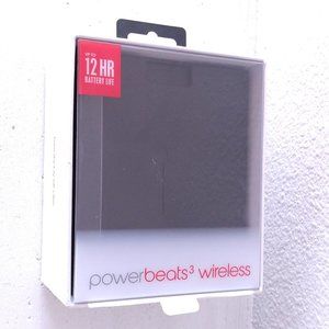 BEATS by DR DRE Powerbeats3 Wireless Earbuds Empty BOX ONLY LeBron COLLECTIBLE